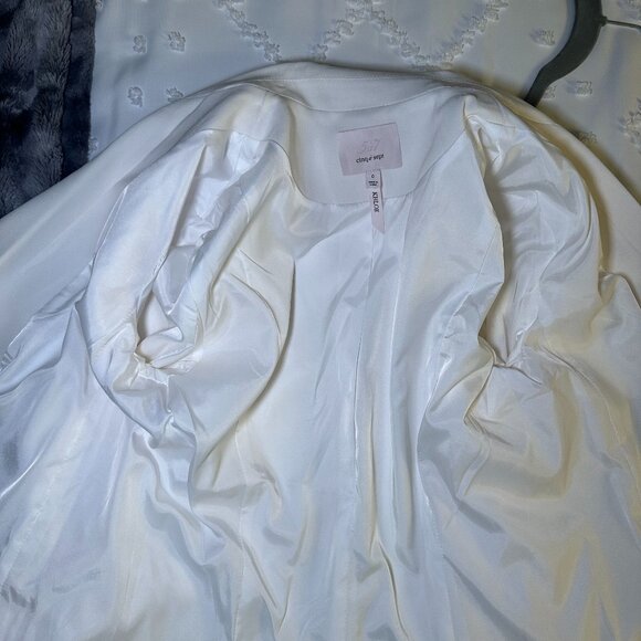 NWOT Cinq a Sept Khloe Blazer, 0, White/Ivory - Picture 6 of 7